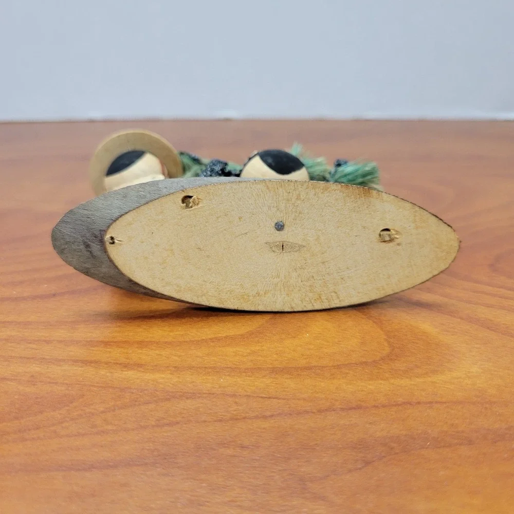 Pair of Hand Made Wooden‎ Kokeshi dolls